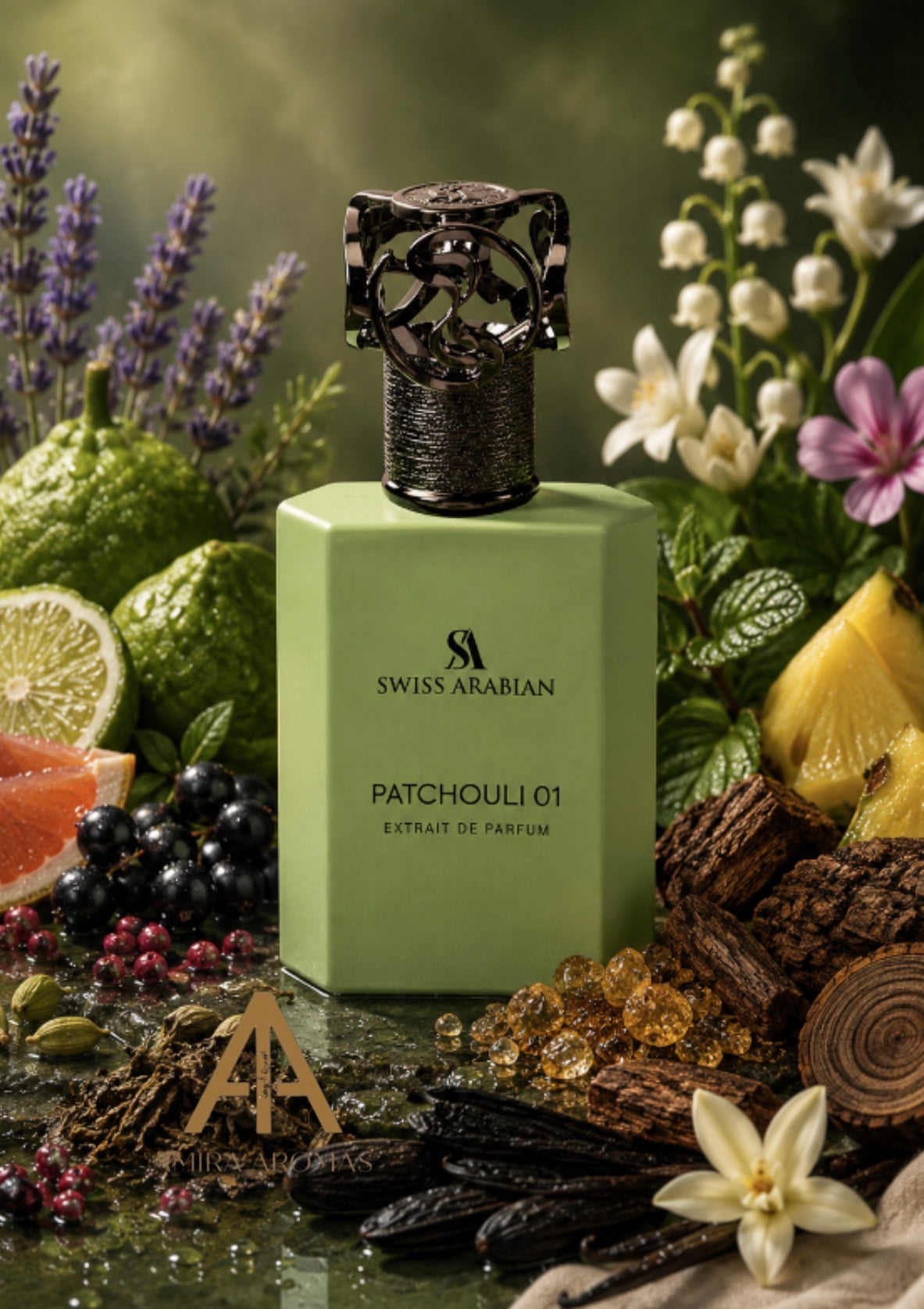 Patchouli 01 | Swiss Arabian Extrait de Parfum 50mL