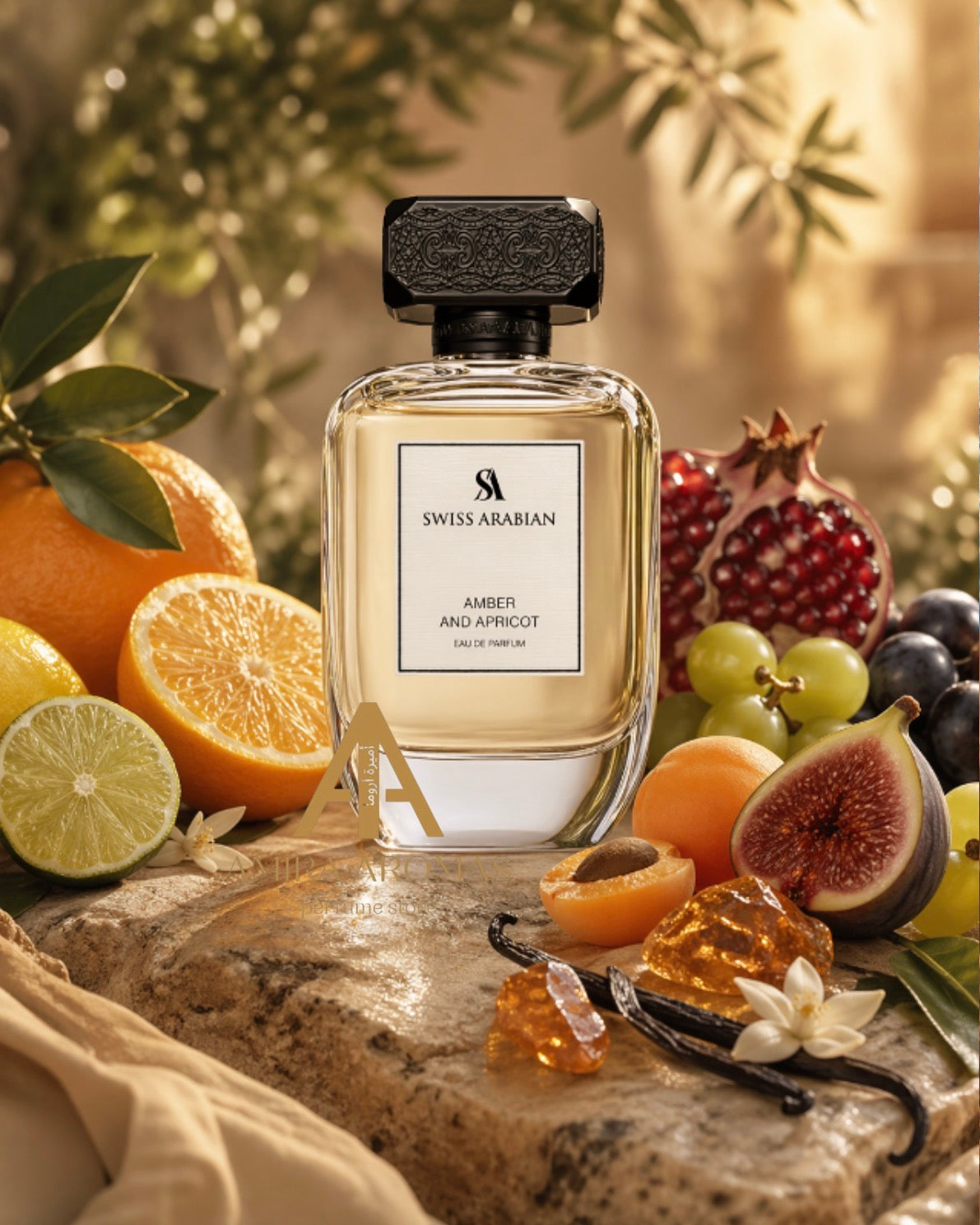 Amber and Apricot | Swiss Arabian Eau de Parfum 100mL