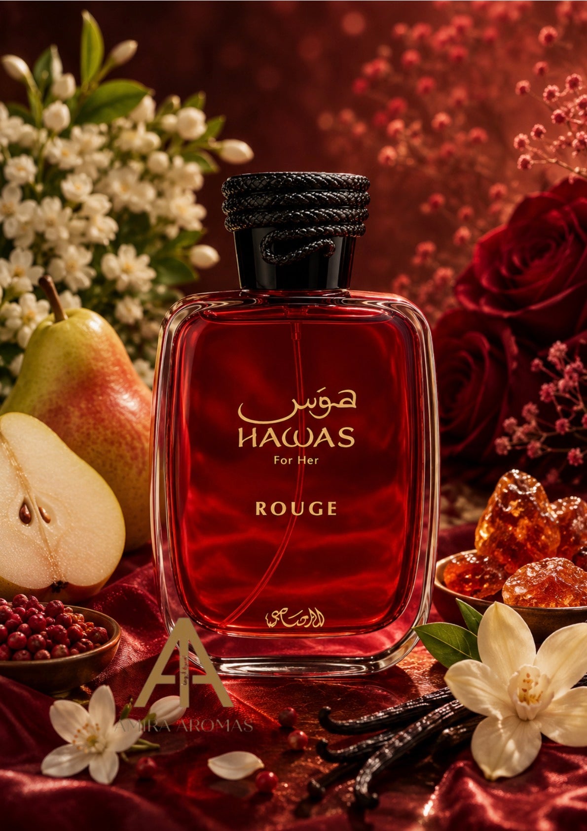 Hawas Rouge | Rasasi Eau de Parfum 100mL