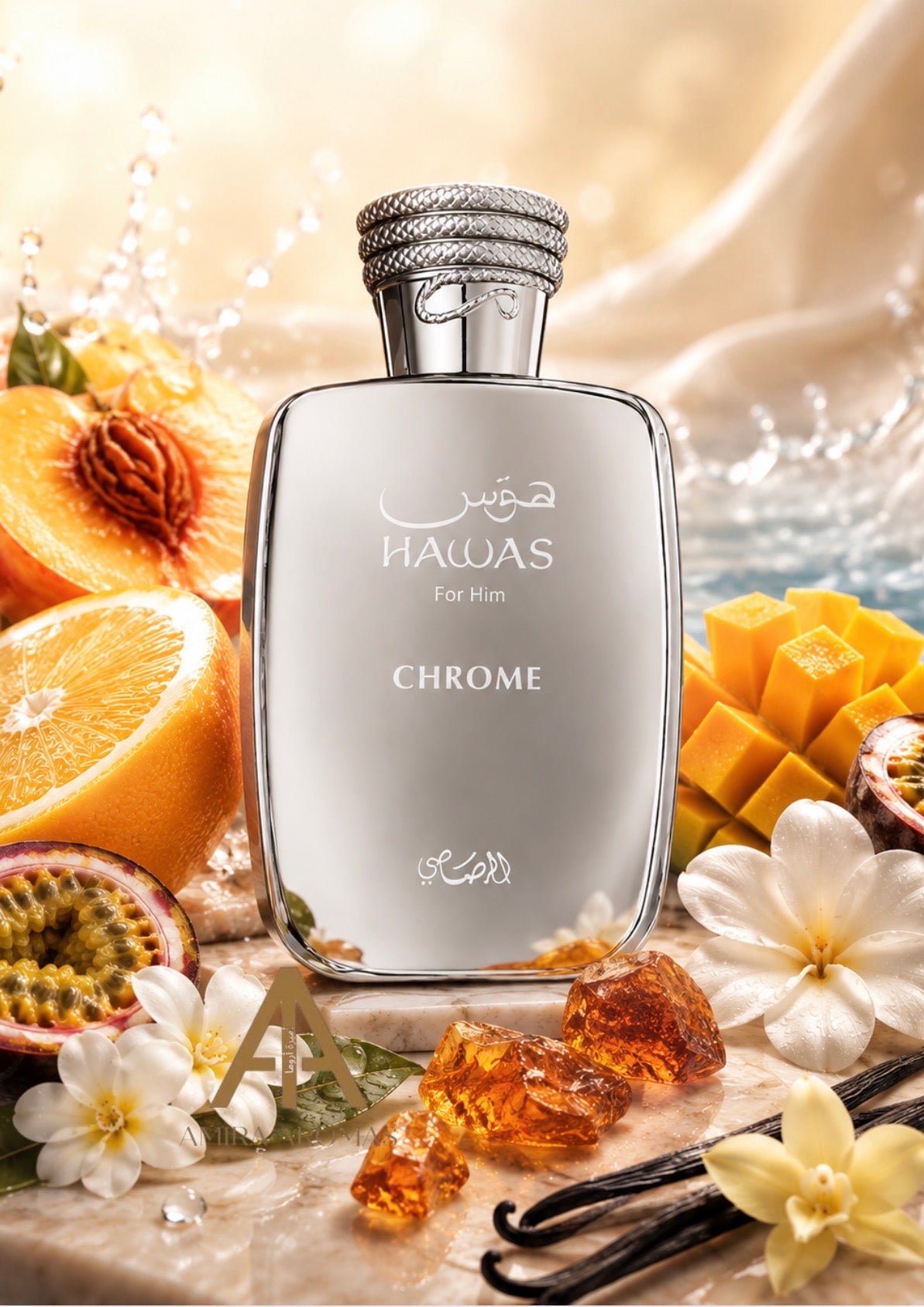 Hawas Chrome | Rasasi Eau de Parfum 100mL