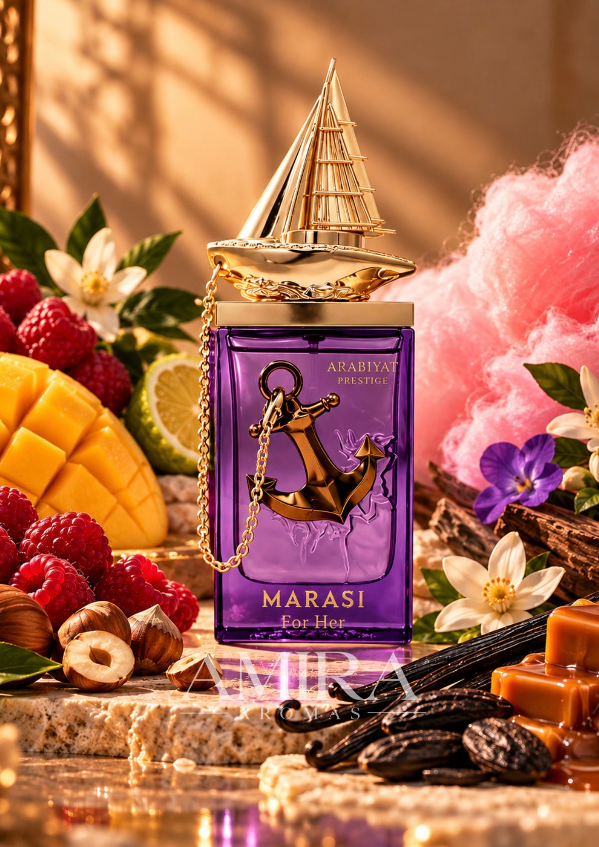 Marasi For Her | Arabiyat Prestige Eau de Parfum 100mL (Caixa Tester)