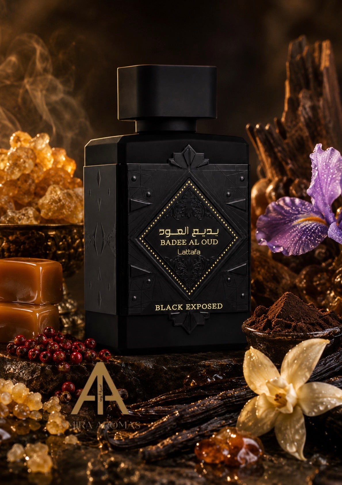 Badee Al Oud Black Exposed  | Lattafa Eau de Parfum 100mL