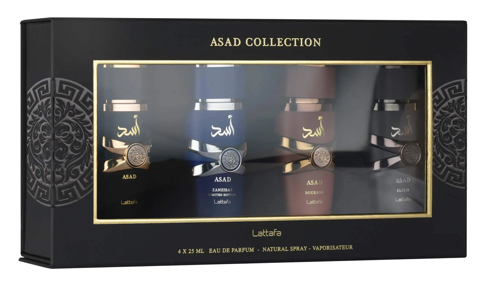 Asad Collection 25mL | Lattafa Eau de Parfum 4x25mL