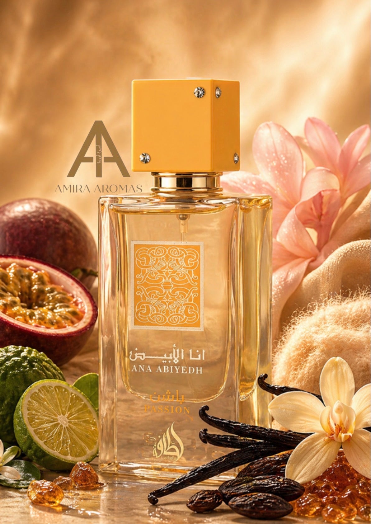 Ana Abiyedh Passion | Lattafa Pride Eau de Parfum 60mL (Pre-Venda)