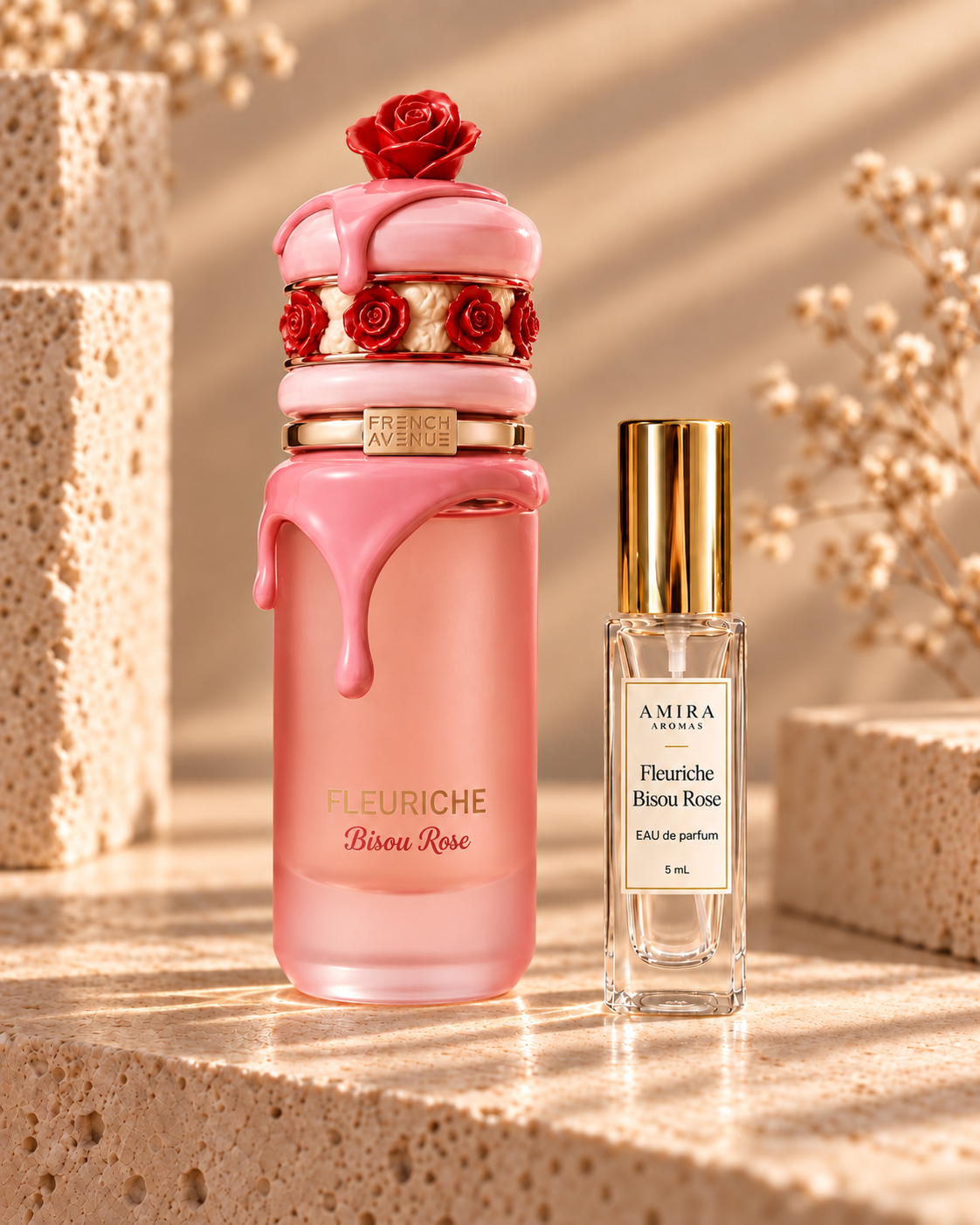 Decante Fleuriche Bisou Rose