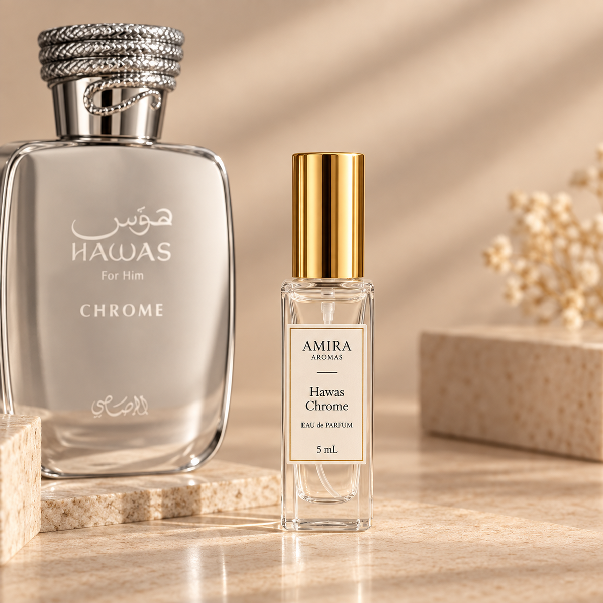 Decante Hawas Chrome