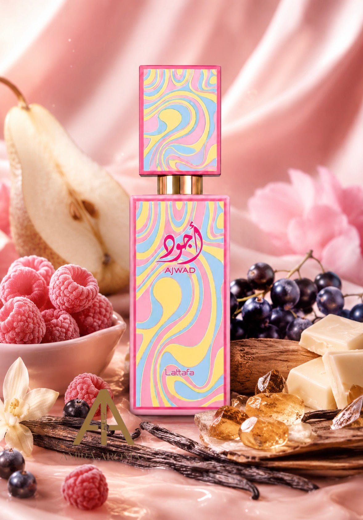 Ajwad Pink to Pink Creamy Elixir | Lattafa Eau de Parfum 60mL (PRE-ORDER 04/09)