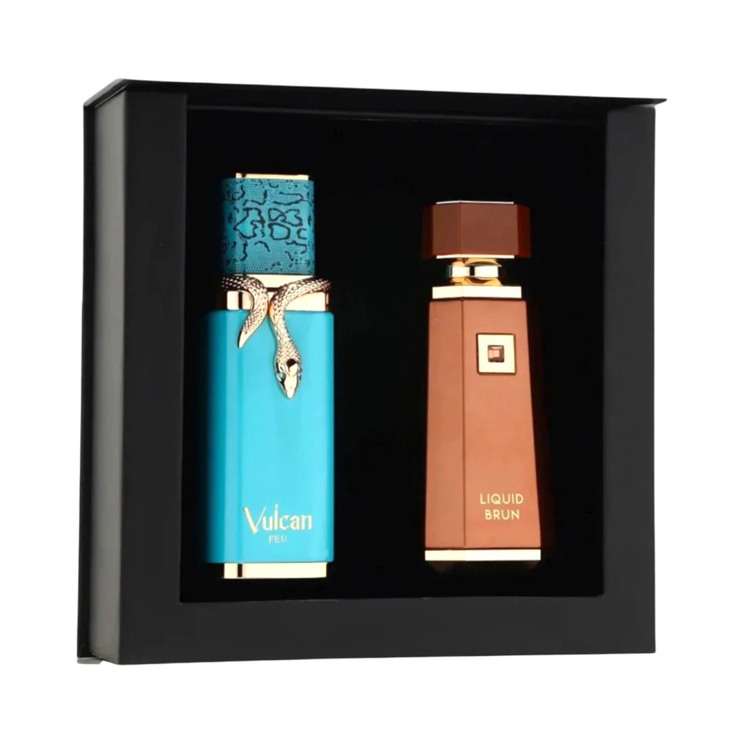 DUSK TILL DAWN GIFT SET – LIQUID BRUN & VULCAN FEU | French Avenue Eau de Parfum 2x100mL
