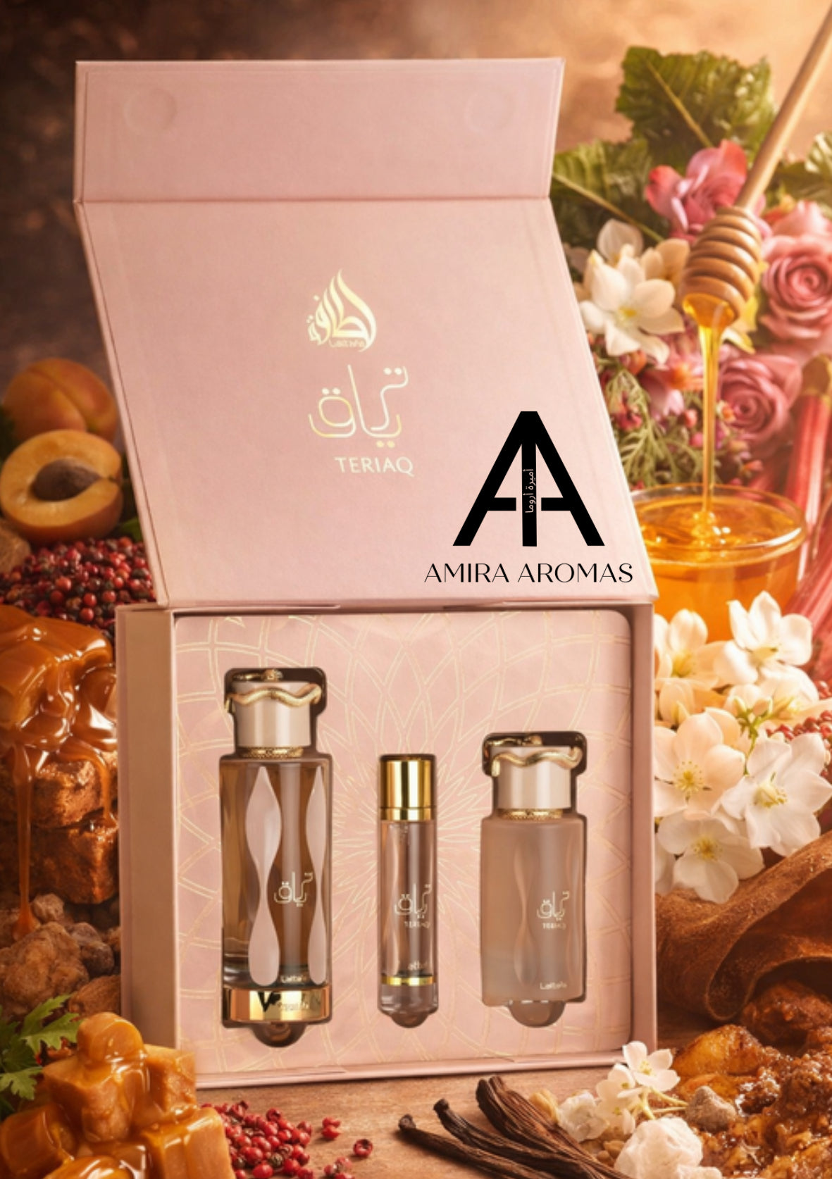 Lattafa Gift Set – Teriaq 100Ml – 12ml – Hairmist
