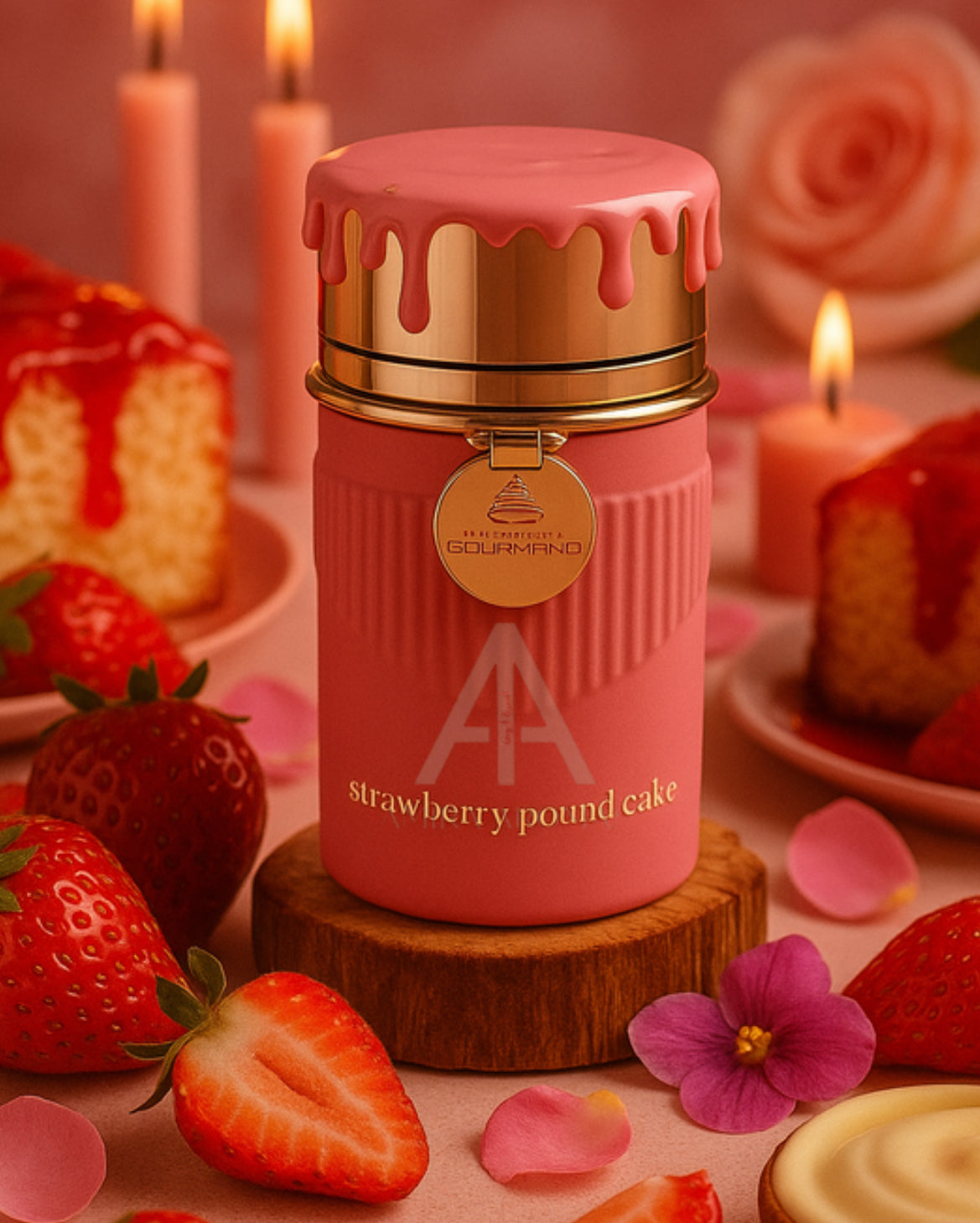Strawberry Pound Cake