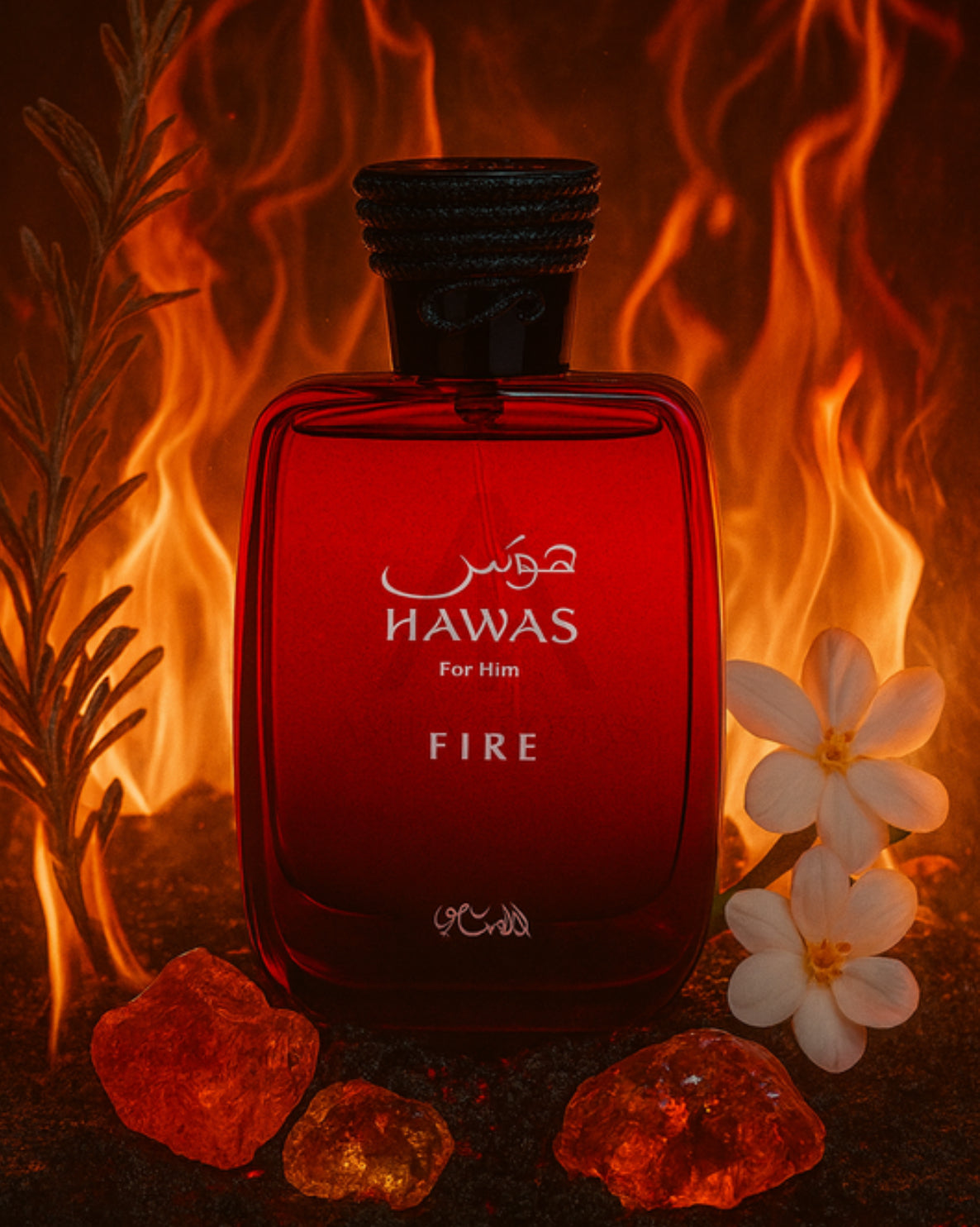 Hawas Fire | Rasasi Eau de Parfum 100mL – Amira Aromas