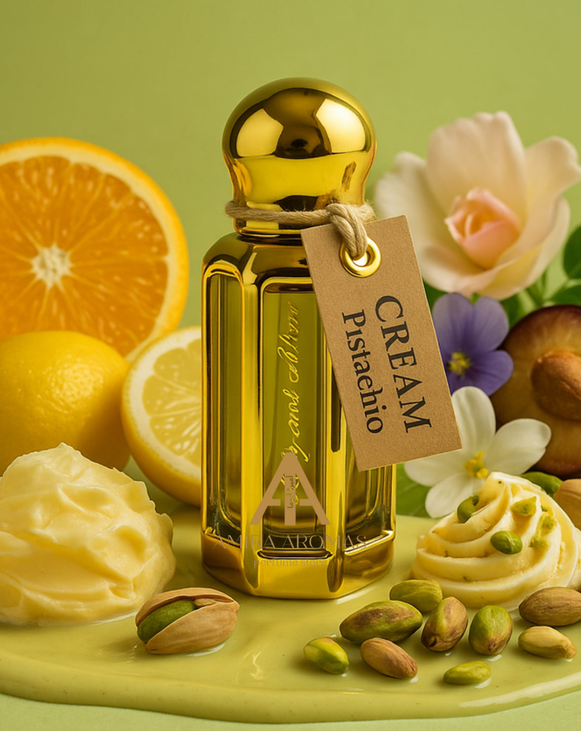Cream Pistachio Attar 12mL