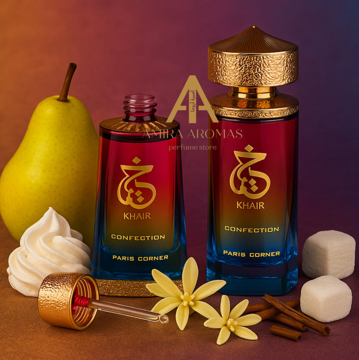 Bundle Khair Confection 100mL + 25mL oil