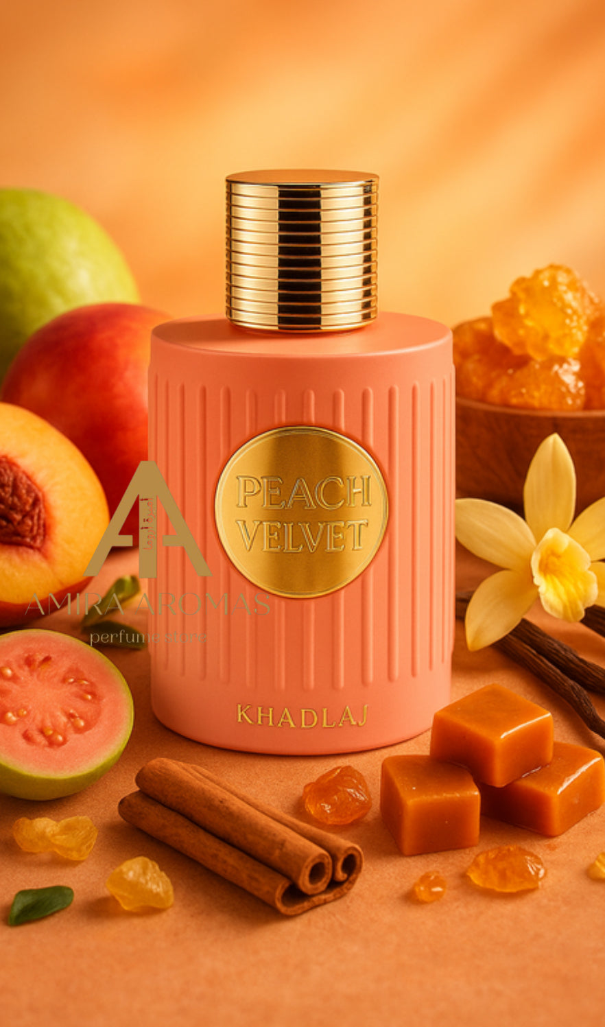 Peach Velvet  | Khadlaj Eau de Parfum 100mL
