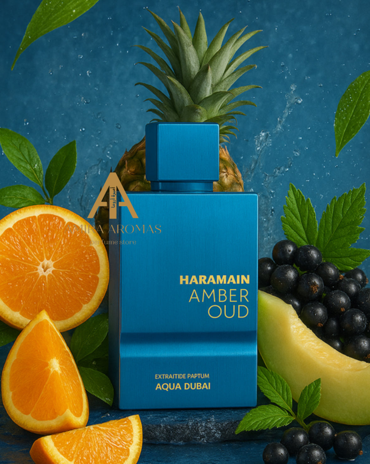 Amber Oud Aqua Dubai Extrato de Perfum 75mL
