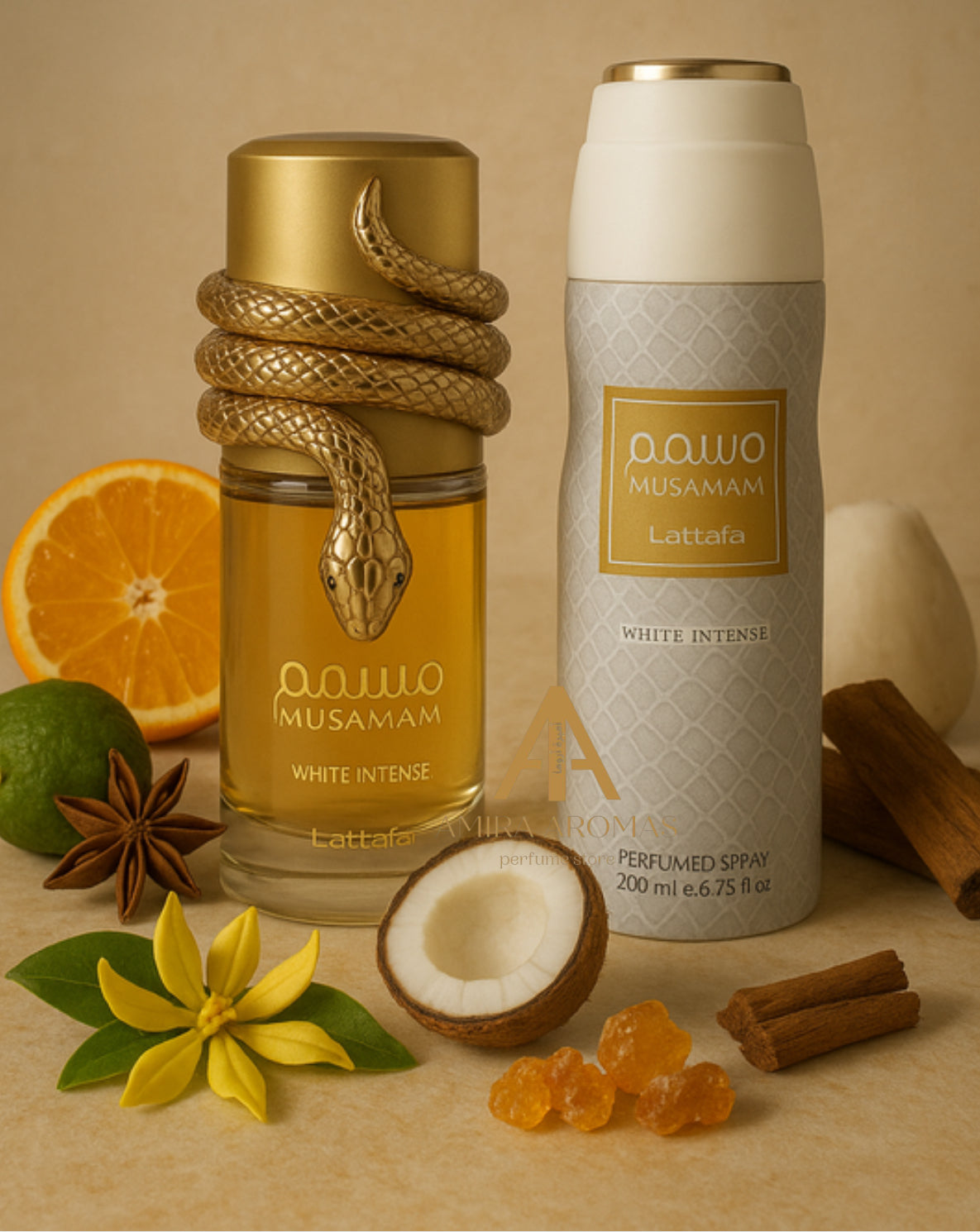 Bundle Musamam 100mL + Perfume em Spray 200mL