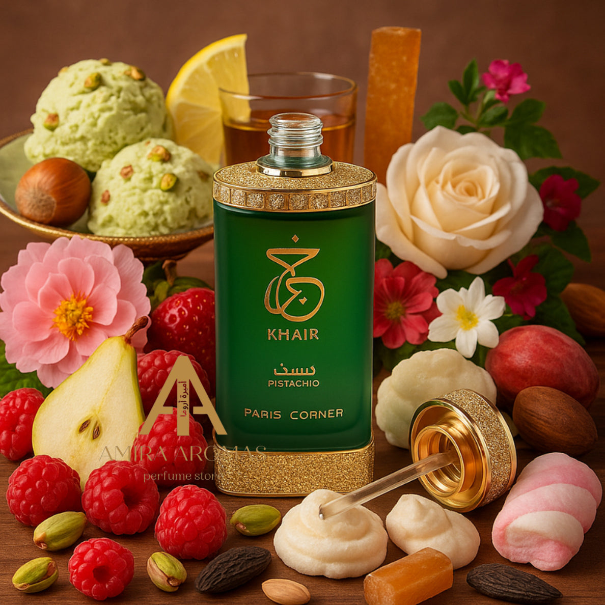 Khair Pistachio oil 25mL Paris Corner