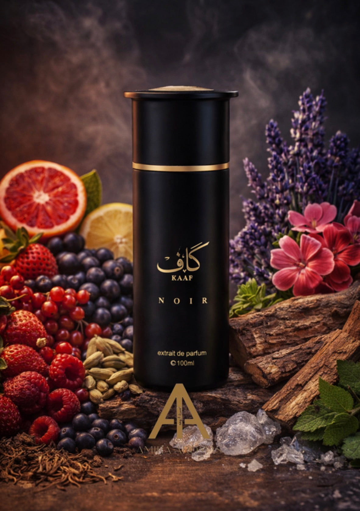 Kaaf Noir | Ahmed al Maghribi Extrait de Parfum 100mL