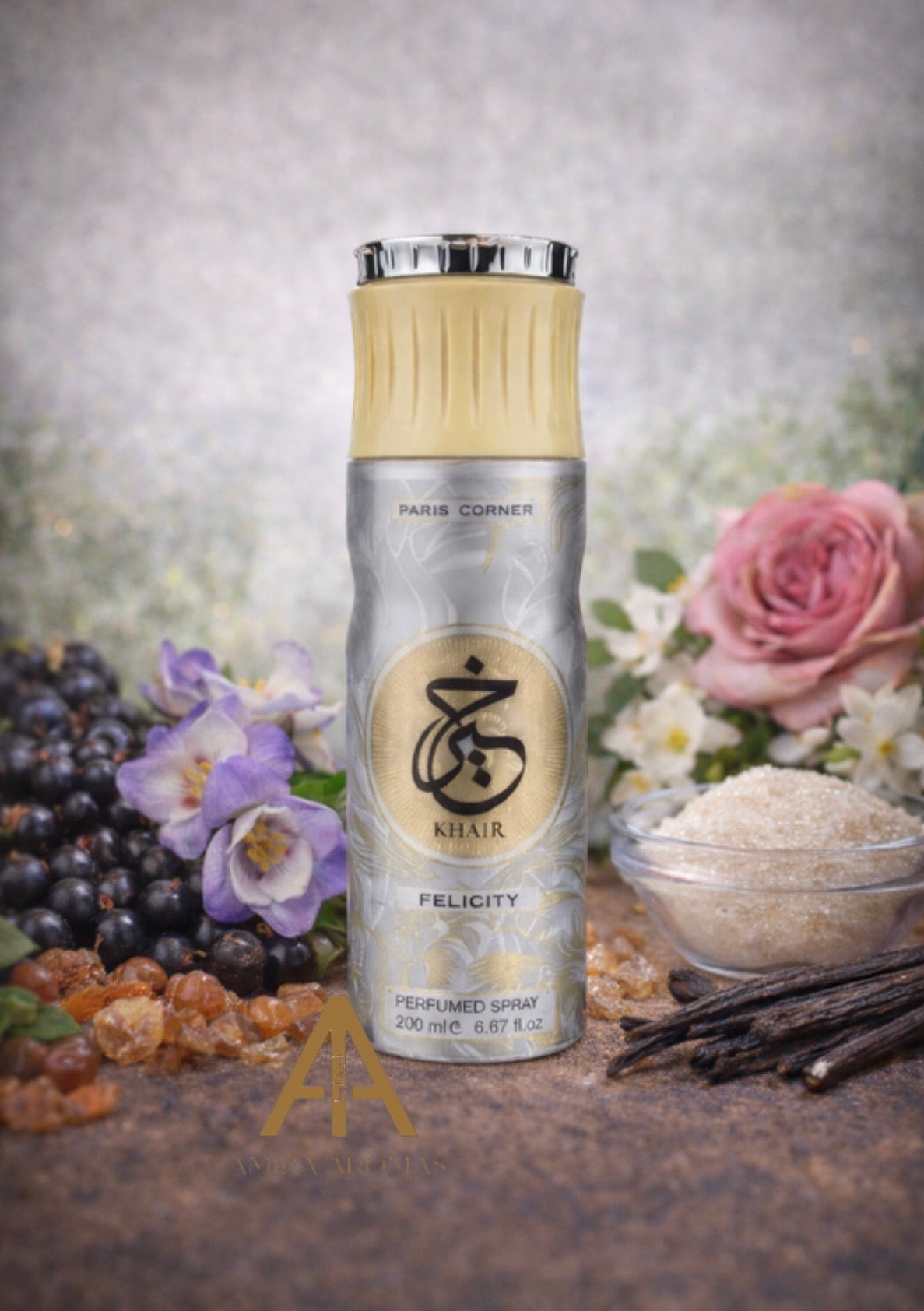 Deodorant Spray Khair Felicity Paris Corner 200mL