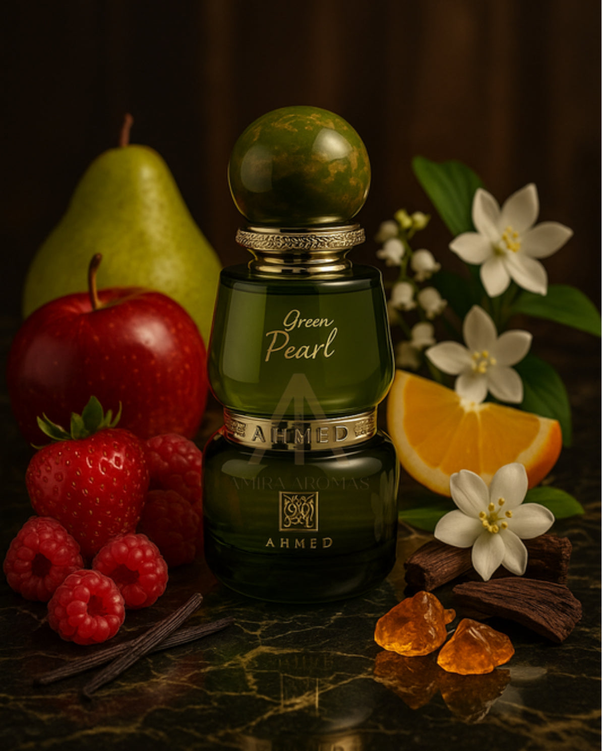Green Pearl | Ahmed al Maghribi Eau de Parfum 80mL