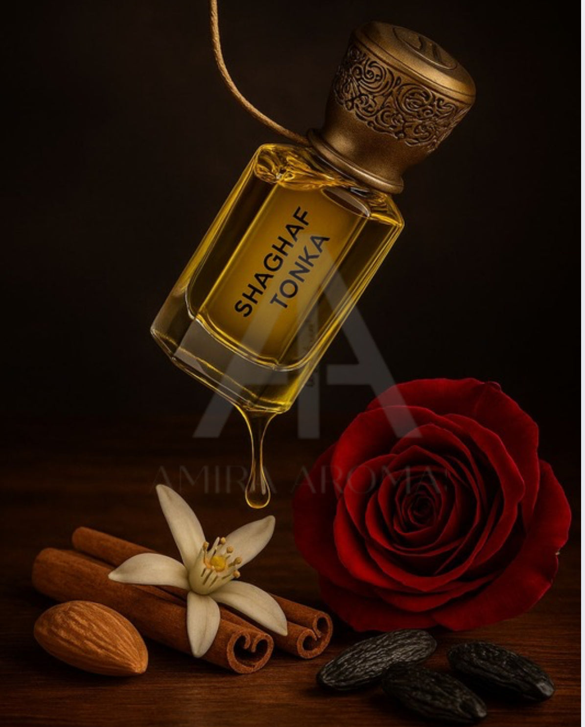 Óleo Shaghaf Oud Tonka 12mL