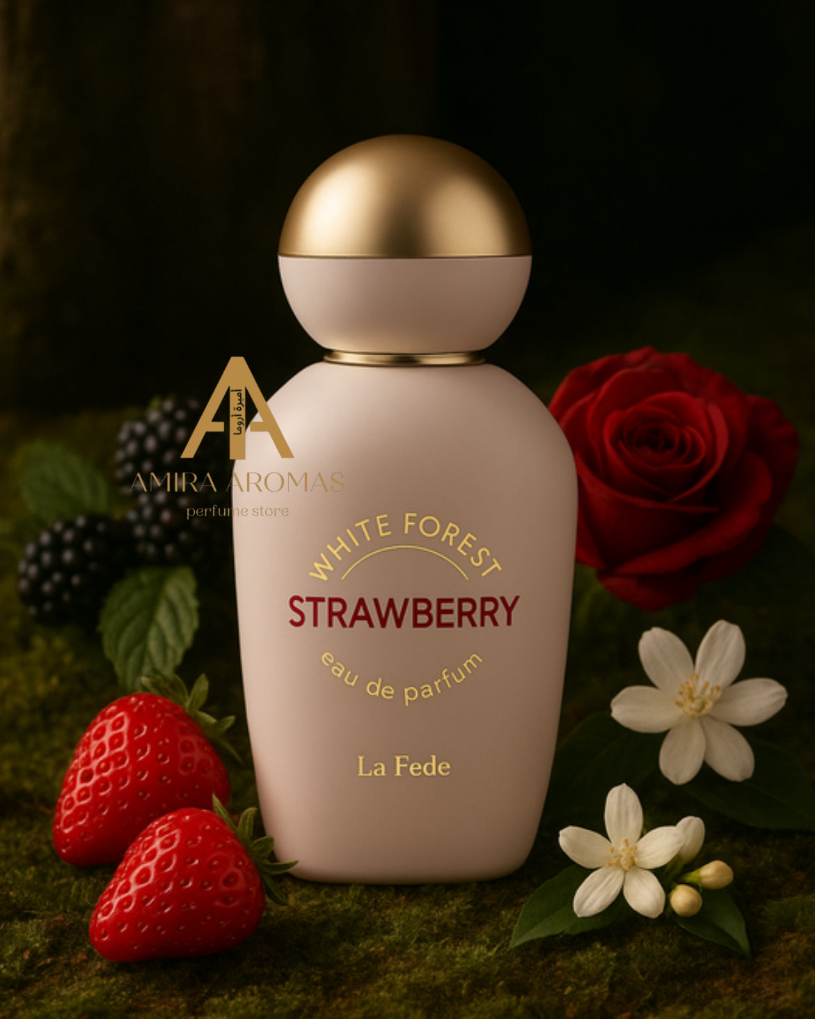 La Fede White Forest Strawberry Khadlaj 100mL