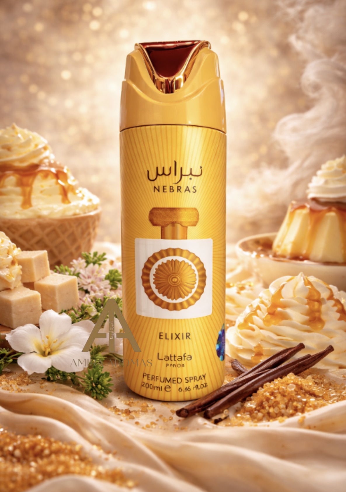 Deodorant Spray Nebras Elixir | Lattafa 200mL