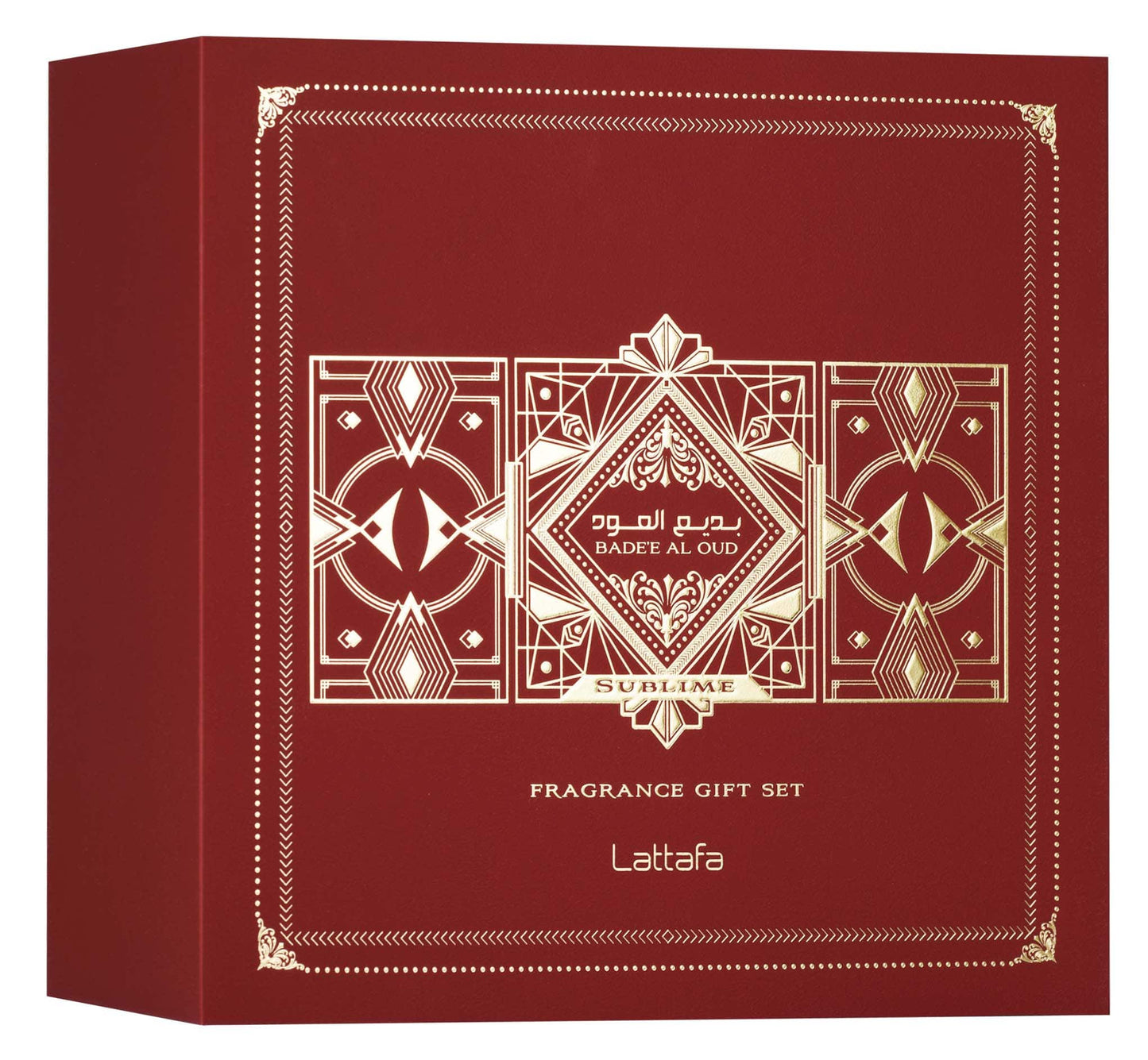 Lattafa Gift Set – Badee Al Oud Sublime 100Ml – 12ml – Hairmist