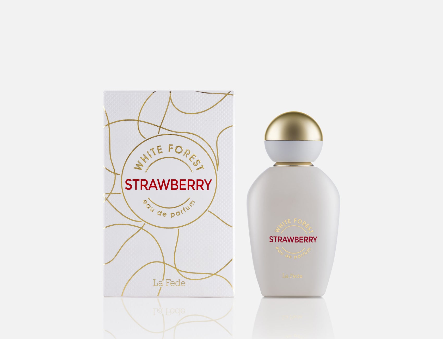 La Fede White Forest Strawberry Khadlaj 100mL