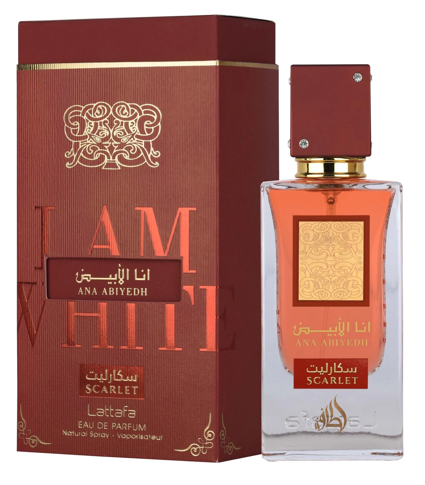 Ana Abiyedh Scarlet | Lattafa Eau de Parfum 100mL