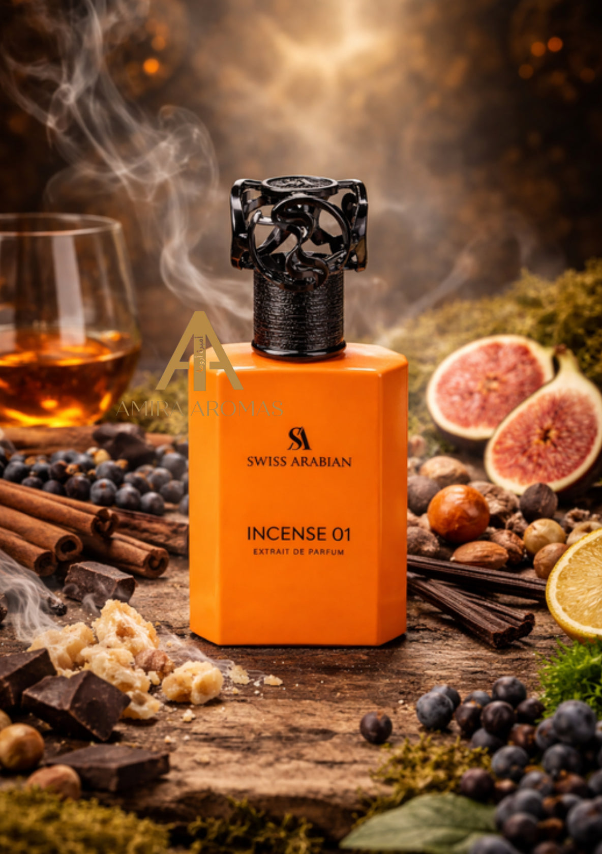 Incense 01 | Swiss Arabian Extrait de Parfum 50mL